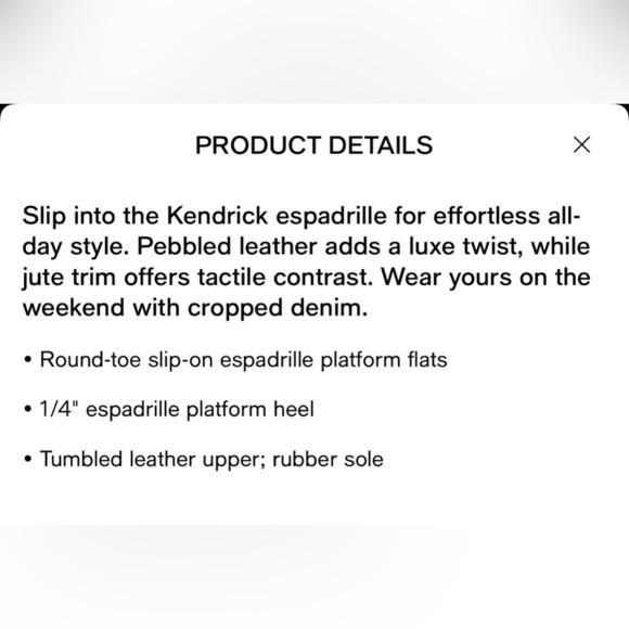 Women's Kendrick Slip-On
Espadrille Flats size 8 - Picture 12 of 12